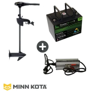 Pack Endura C2 V2 12V Minn Kota + batterie Lithium + chargeur