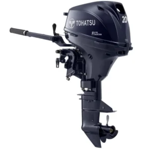 Tohatsu 20CV 4T arbre long démarrage électrique + TRIM électrique barre franche